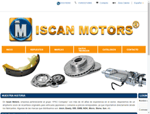 Tablet Screenshot of iscanmotors.com